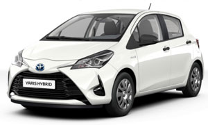 Ενοικίαση Αυτοκίνητου Ρόδος Toyota Yaris Hybrid Auto